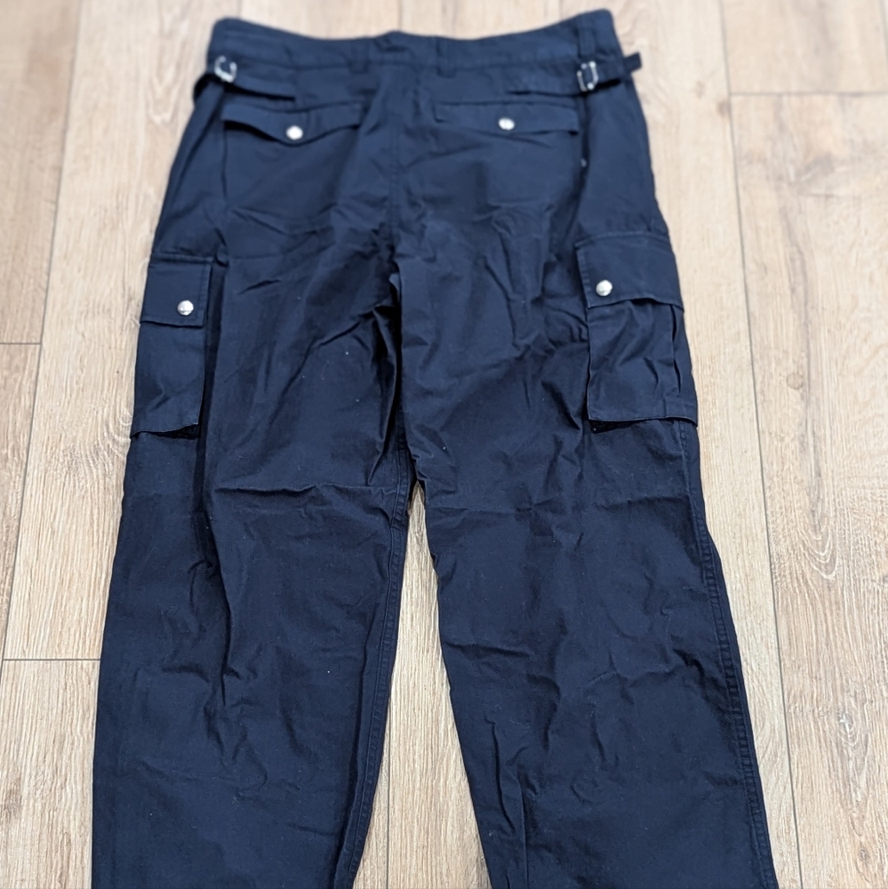 $2200 Mens Givenchy Cotton Utilitarian Pockets Carpenter Pants Navy 52 US 36 - Picture 6 of 13